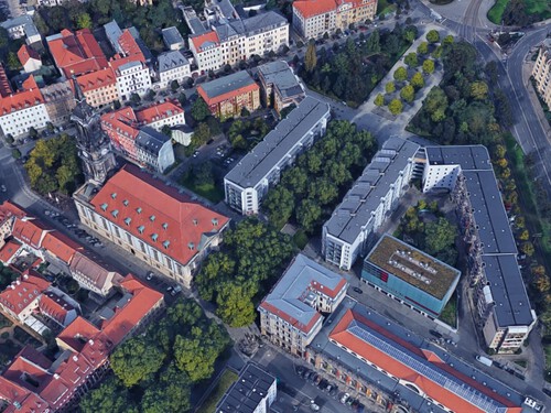 Neubau „An der Dreikönigskirche“ Dresden - Gutachterverfahren im Rahmen einer Mehrfachbeauftragung  